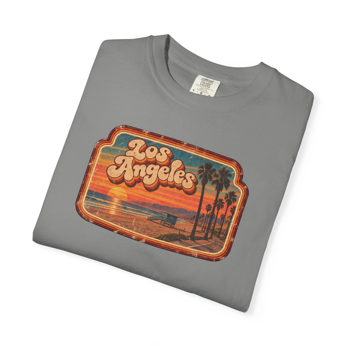 Los Angeles - Unisex Garment-Dyed T-shirt