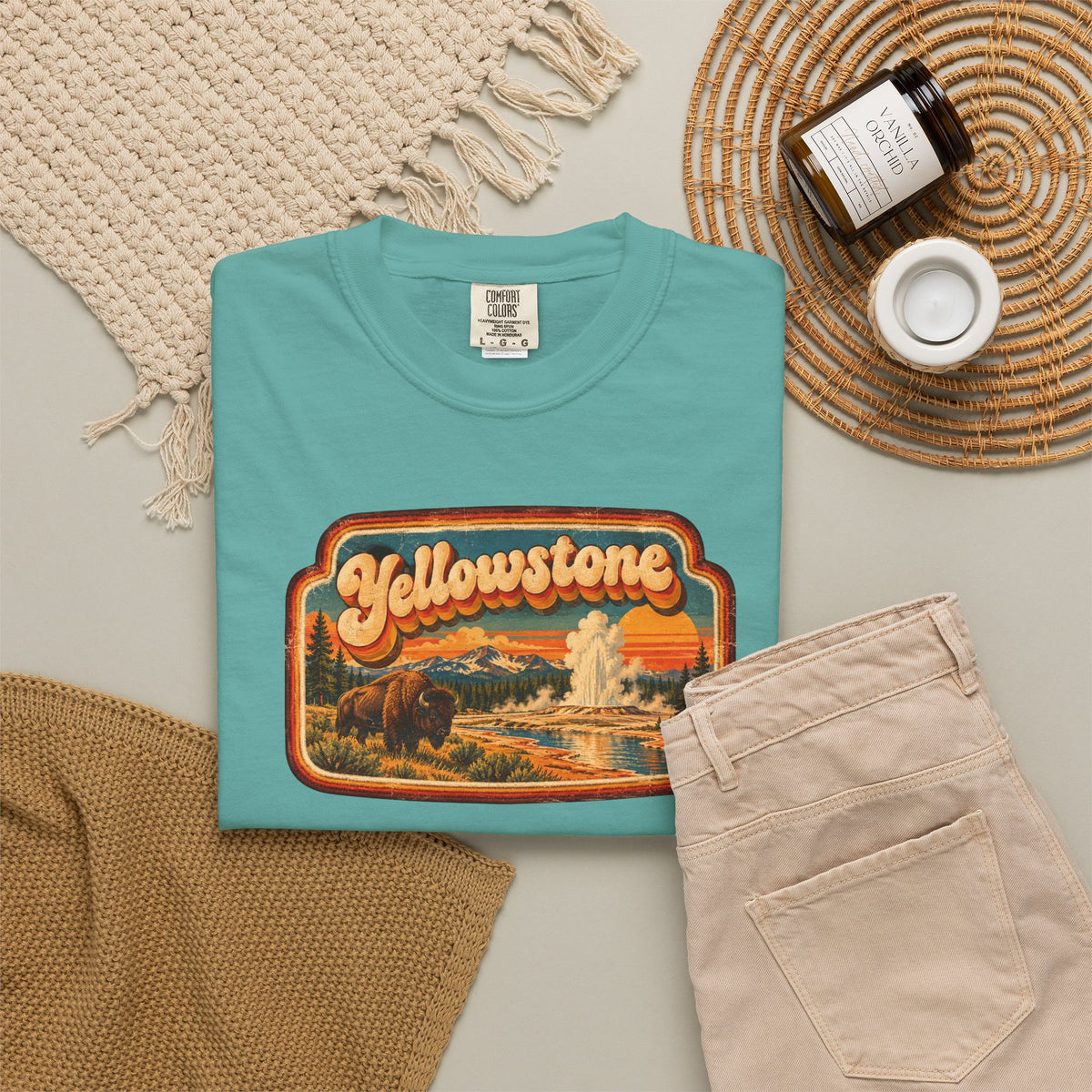 Yellowstone - Unisex Garment-Dyed T-shirt