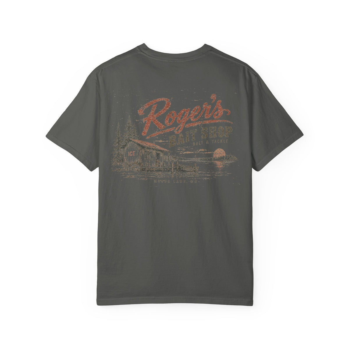Roger's Bait Shop - Unisex Garment-Dyed T-shirt