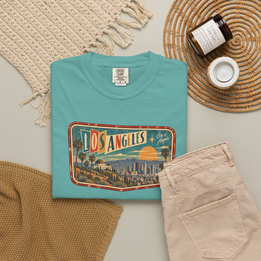 Los Angeles - Unisex Garment-Dyed T-shirt