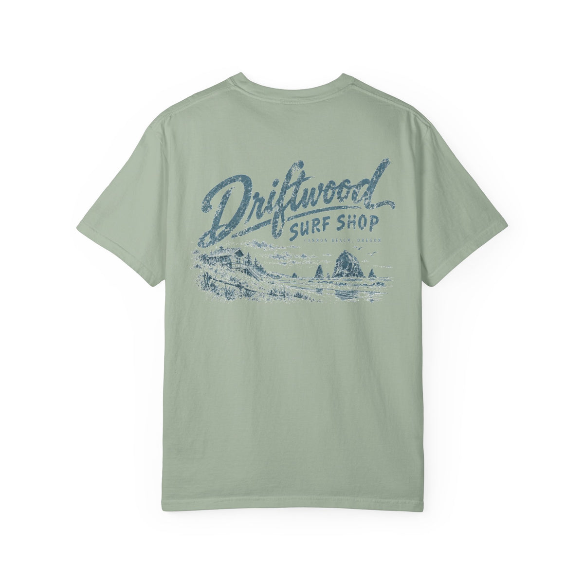 Driftwood Surf Shop - Unisex Garment-Dyed T-shirt