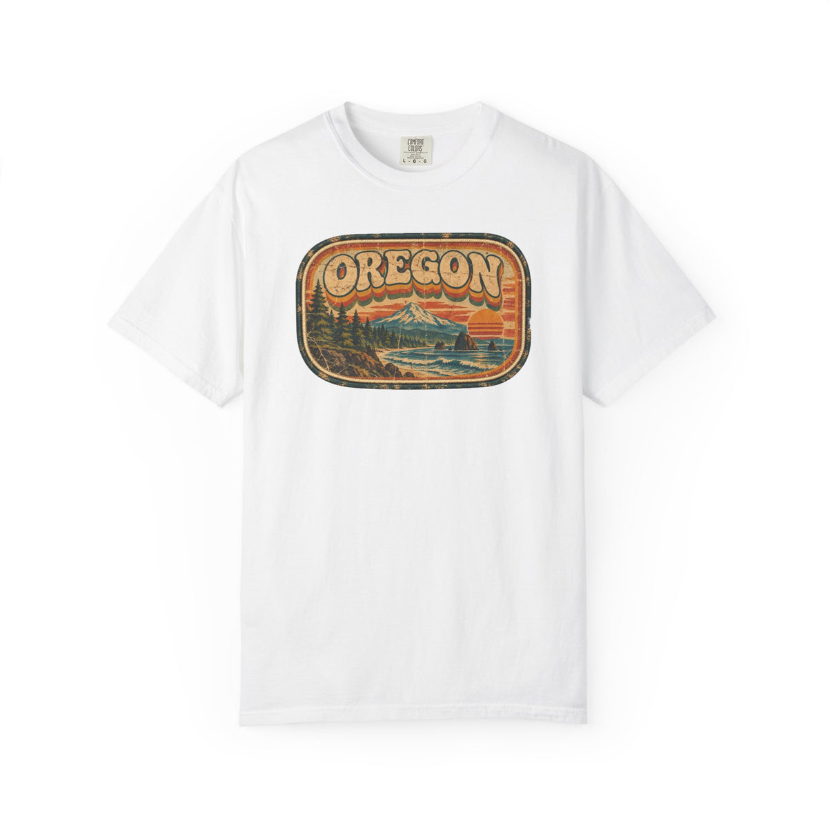 Oregon - Unisex Garment-Dyed T-shirt