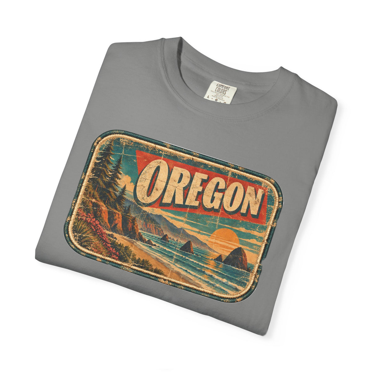 Oregon - Unisex Garment-Dyed T-shirt