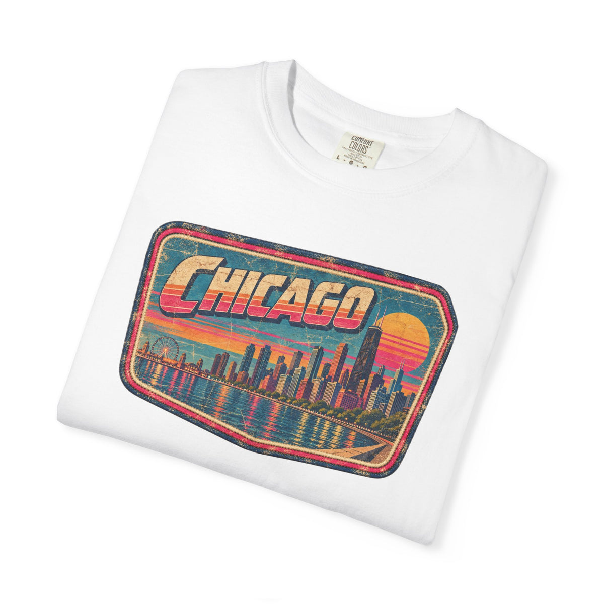 Chicago - Unisex Garment-Dyed T-shirt