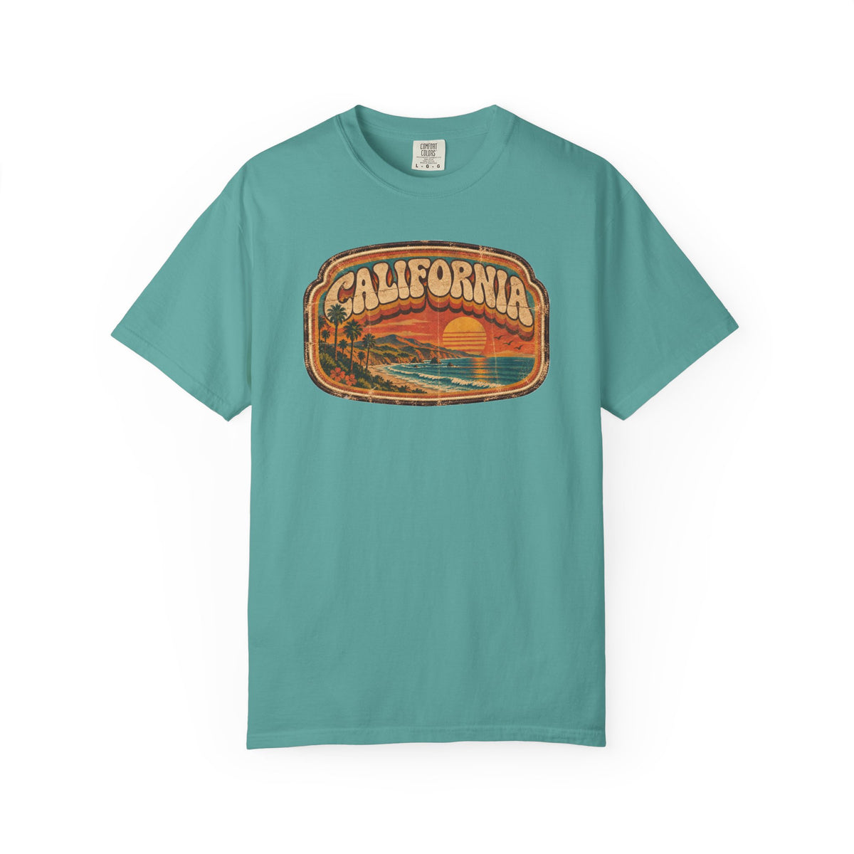 California - Unisex Garment-Dyed T-shirt