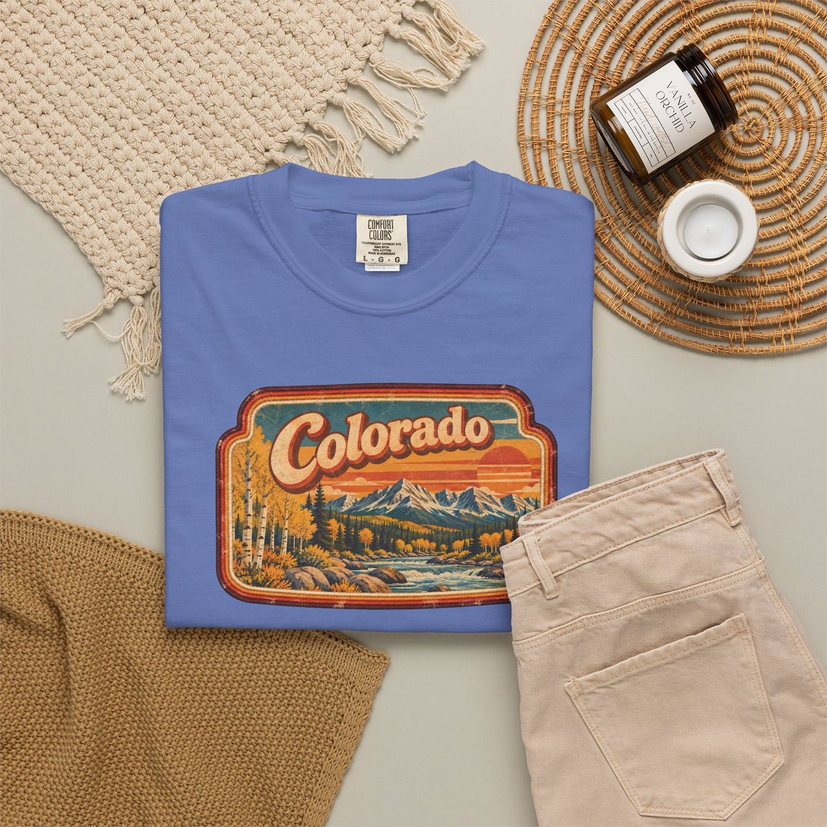 Colorado - Unisex Garment-Dyed T-shirt