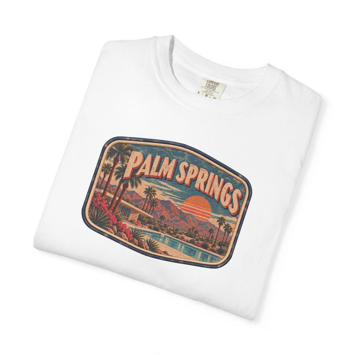Palm Springs - Unisex Garment-Dyed T-shirt