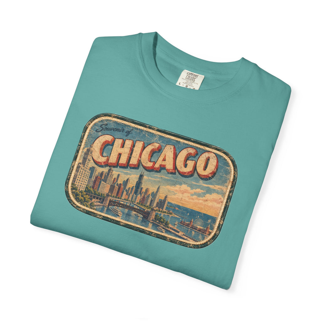 Chicago - Unisex Garment-Dyed T-shirt