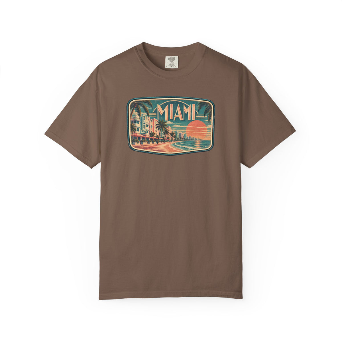 Miami - Unisex Garment-Dyed T-shirt