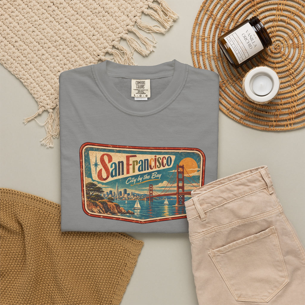 San Francisco - Unisex Garment-Dyed T-shirt