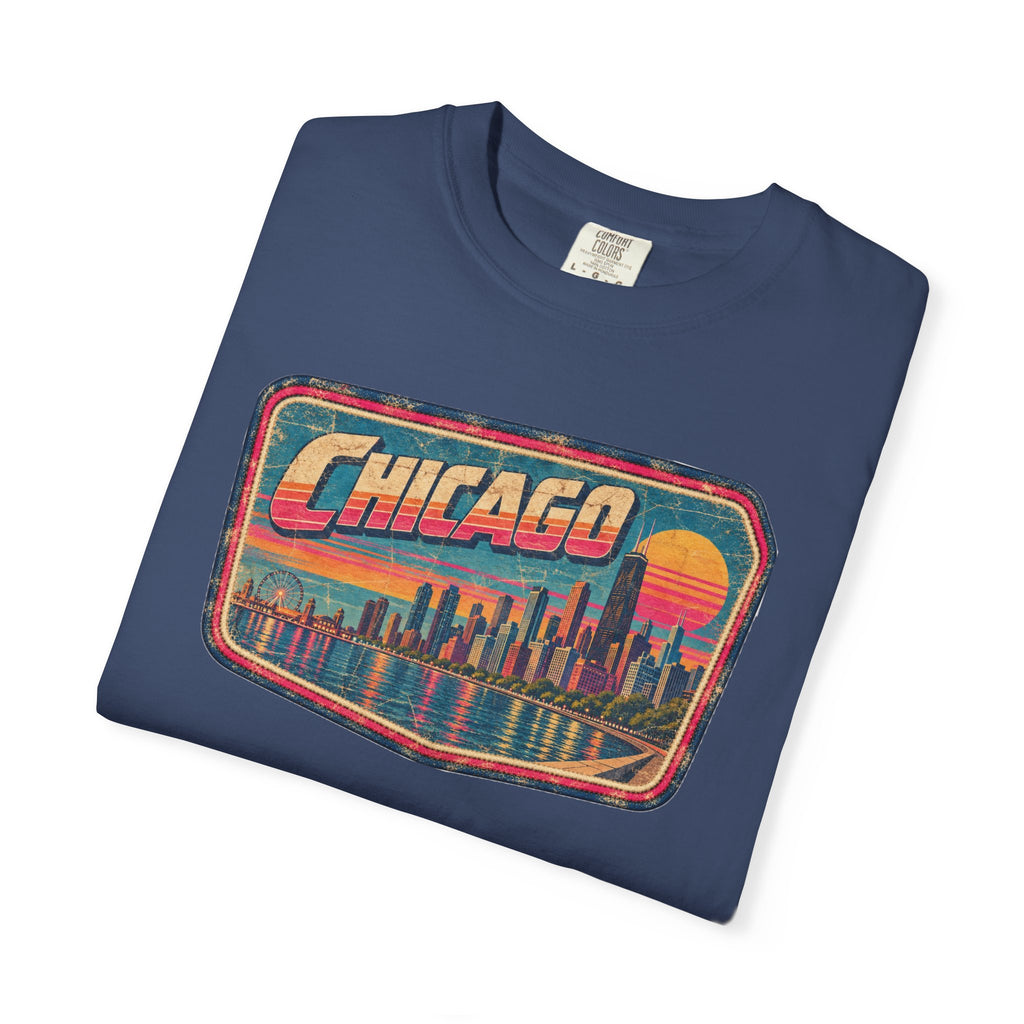 Chicago - Unisex Garment-Dyed T-shirt