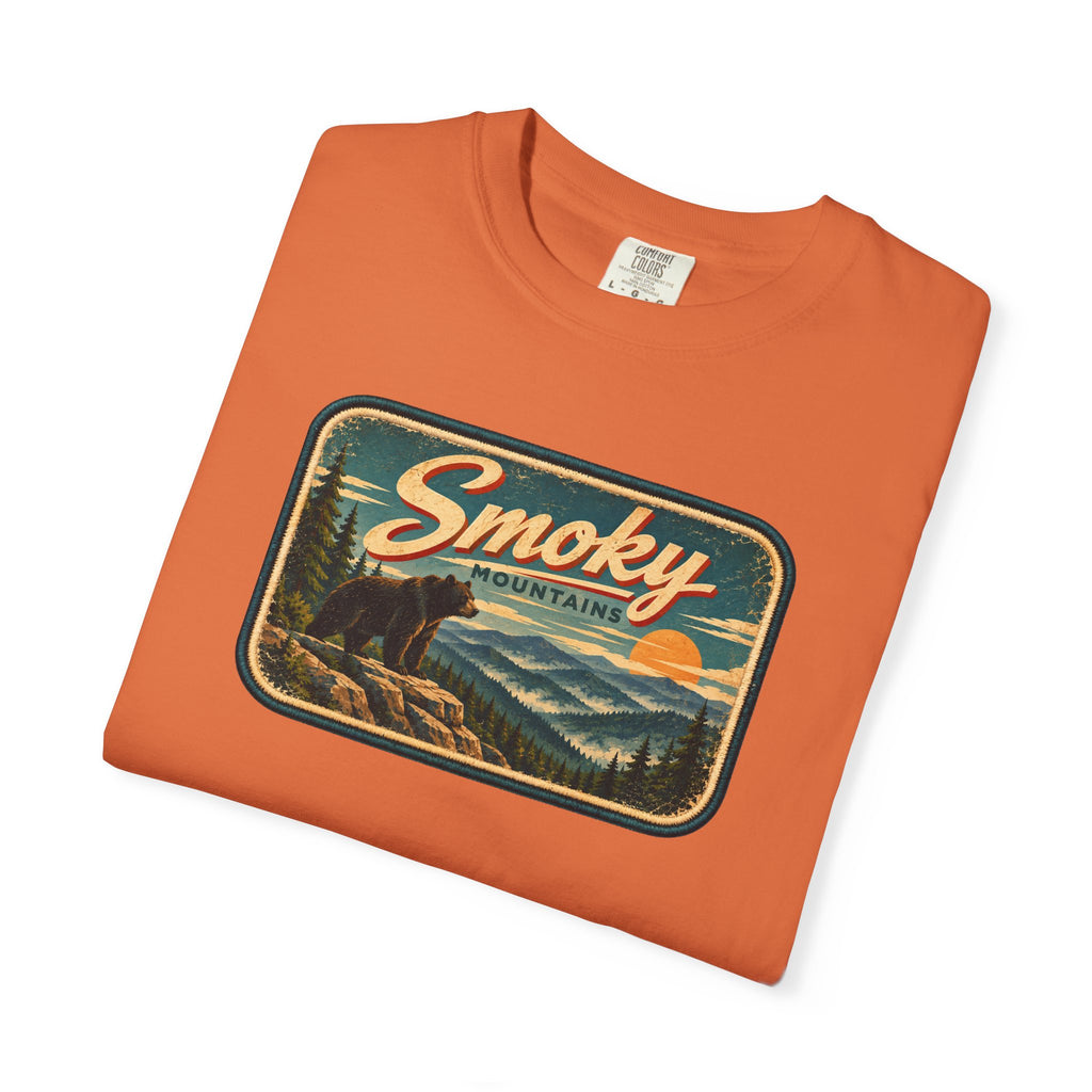 Smoky Mountains - Unisex Garment-Dyed T-shirt
