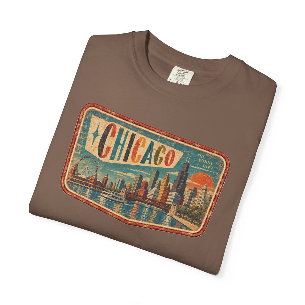 Chicago - Unisex Garment-Dyed T-shirt