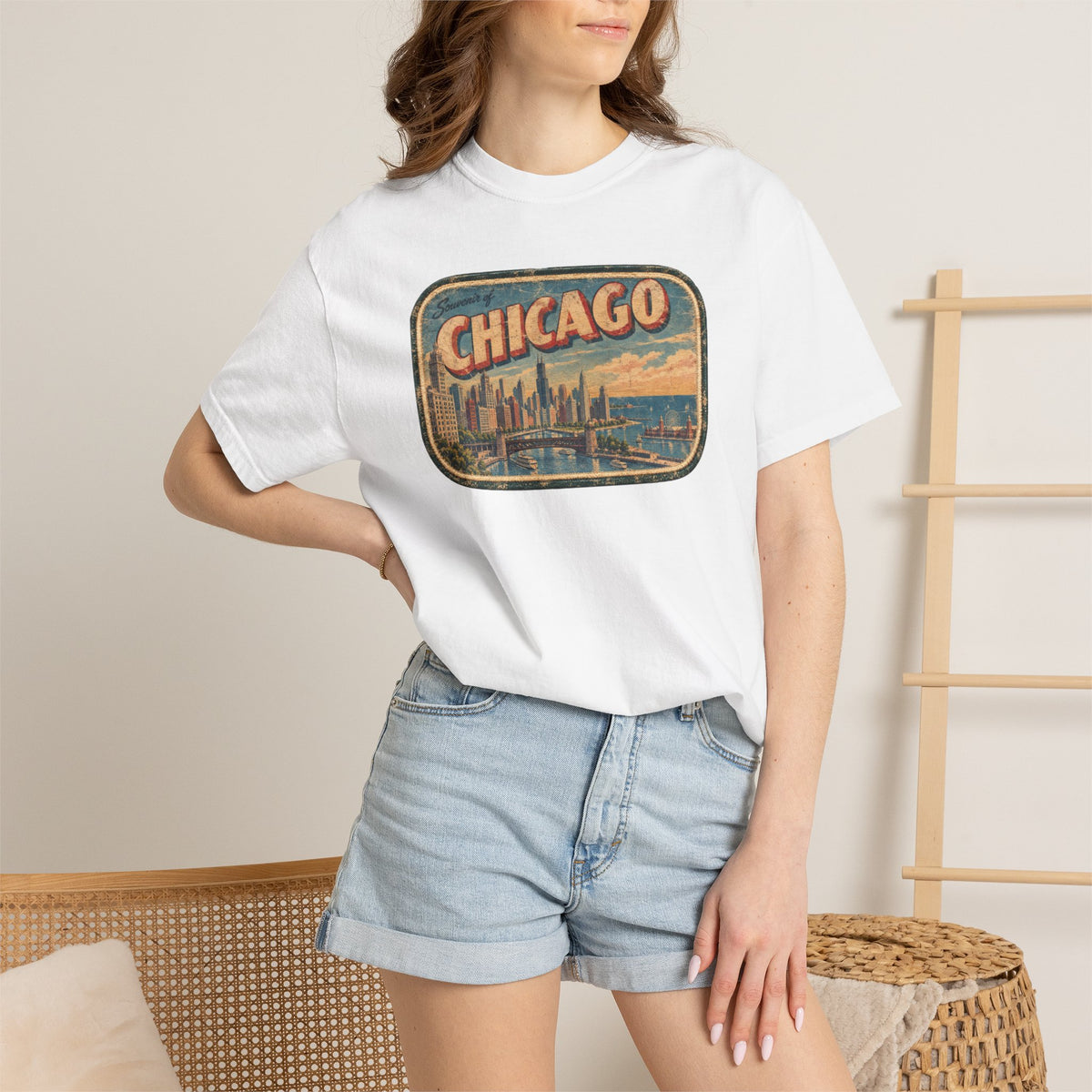 Chicago - Unisex Garment-Dyed T-shirt