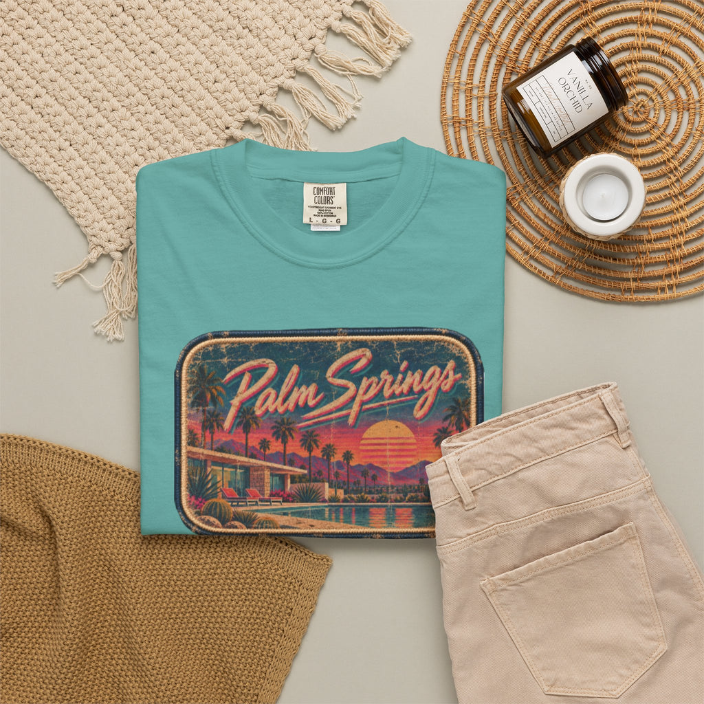 Palm Springs - Unisex Garment-Dyed T-shirt
