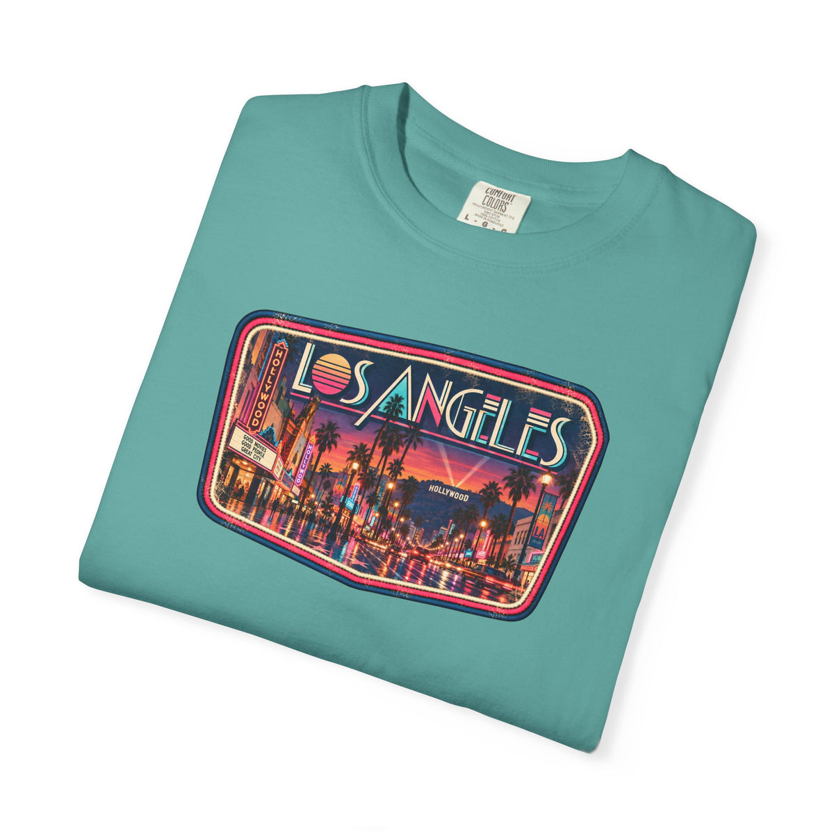 Los Angeles - Unisex Garment-Dyed T-shirt
