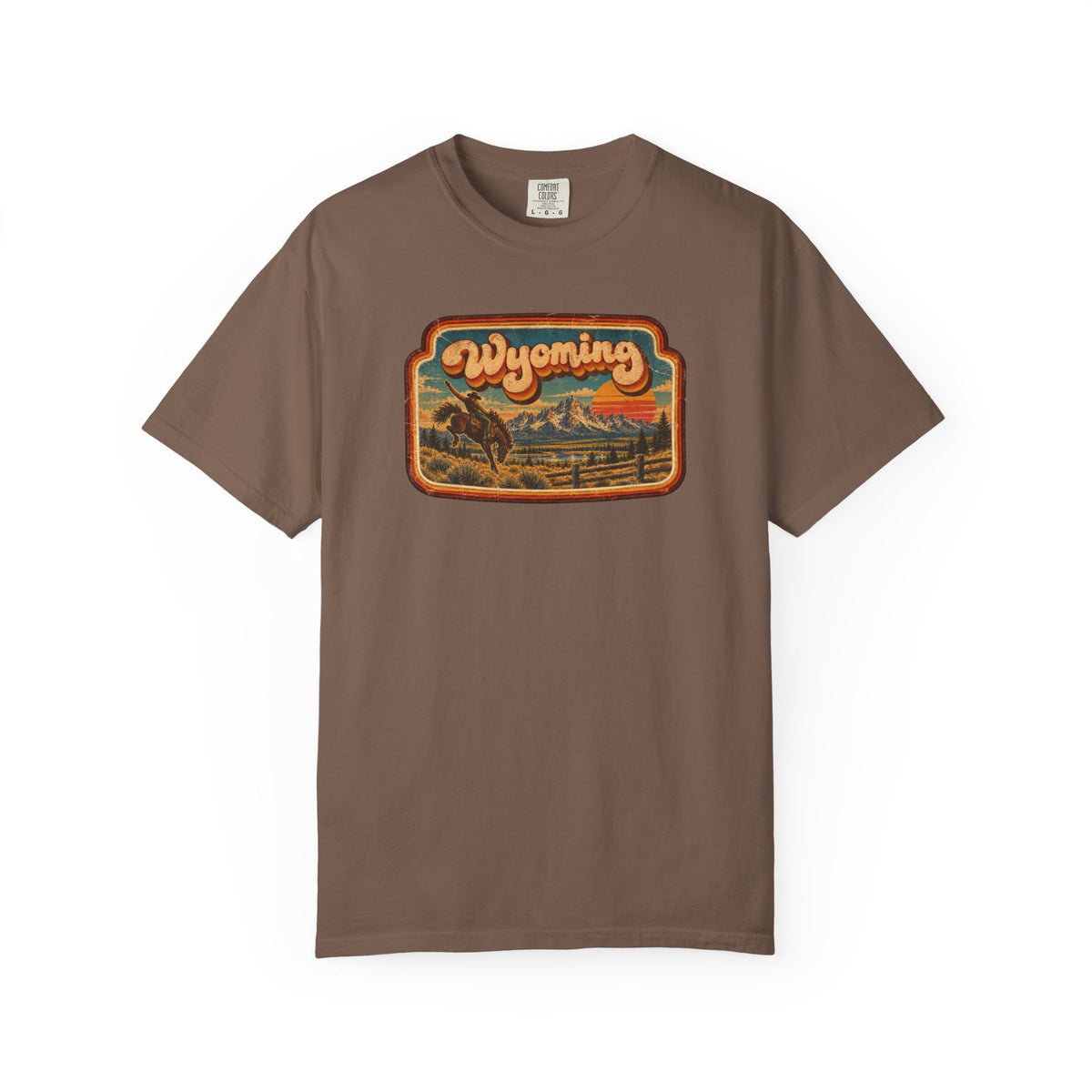 Wyoming - Unisex Garment-Dyed T-shirt