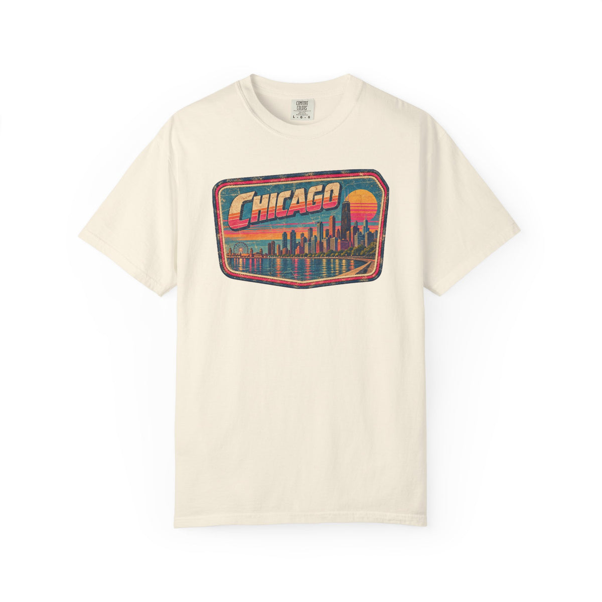 Chicago - Unisex Garment-Dyed T-shirt
