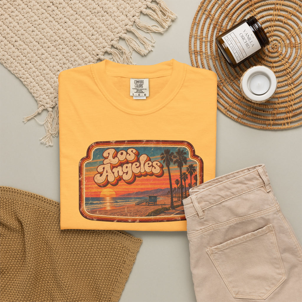 Los Angeles - Unisex Garment-Dyed T-shirt