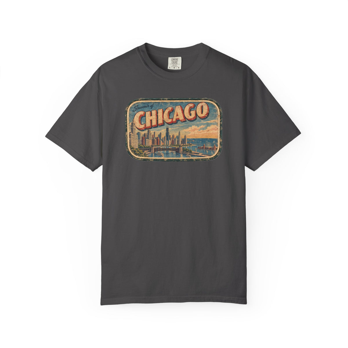 Chicago - Unisex Garment-Dyed T-shirt