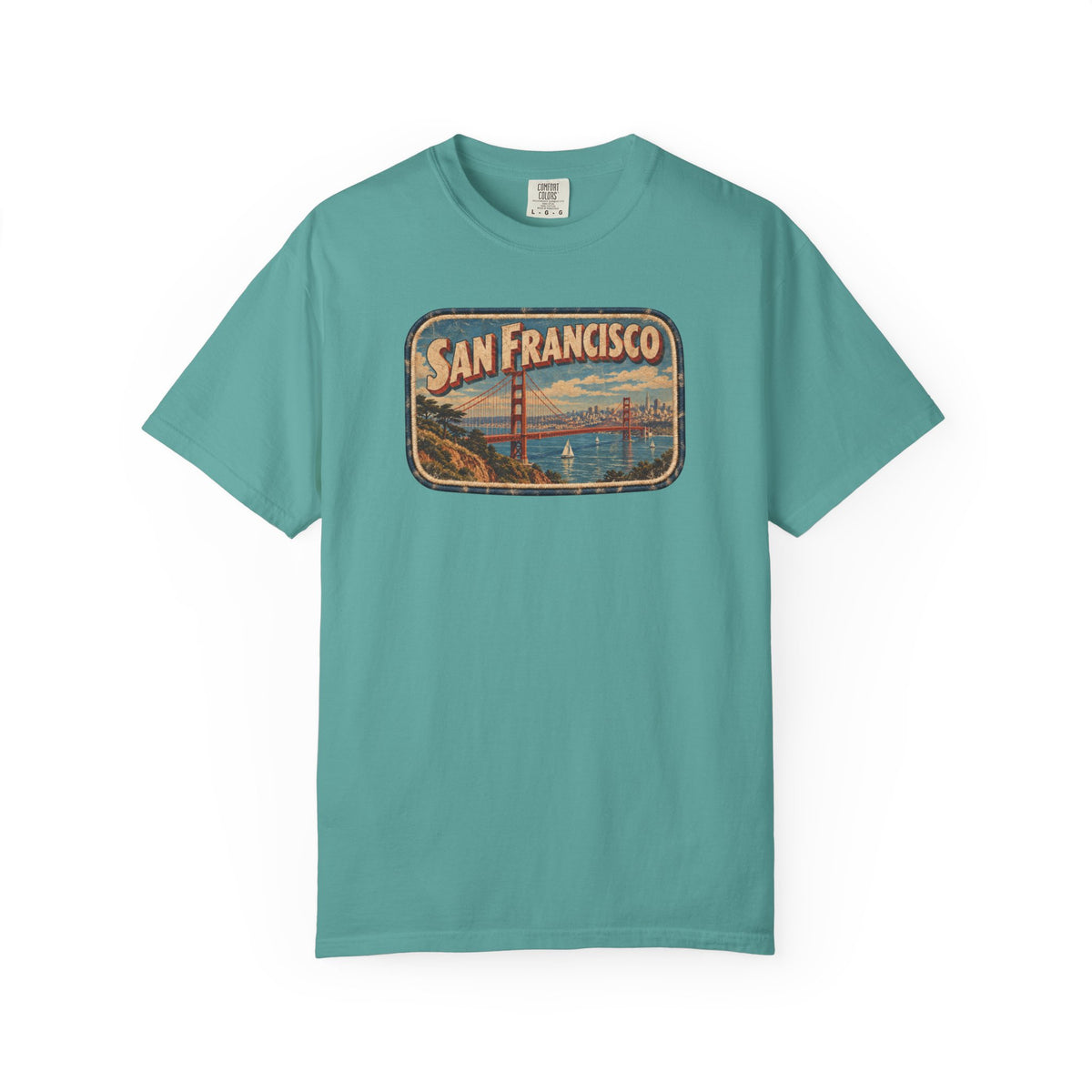 San Francisco - Unisex Garment-Dyed T-shirt