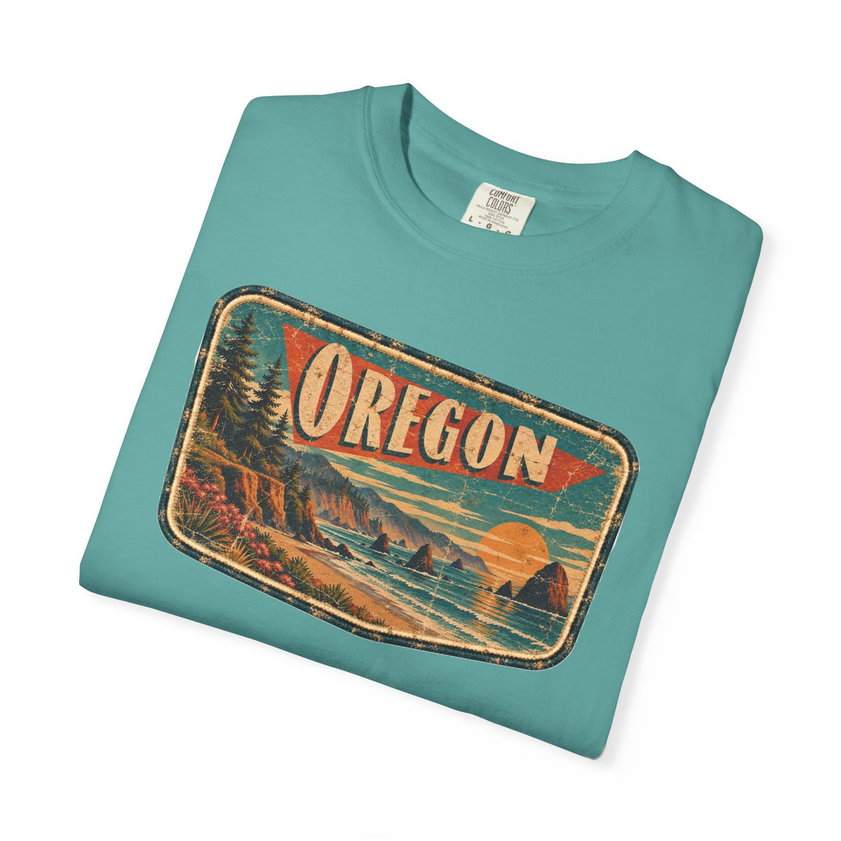 Oregon - Unisex Garment-Dyed T-shirt