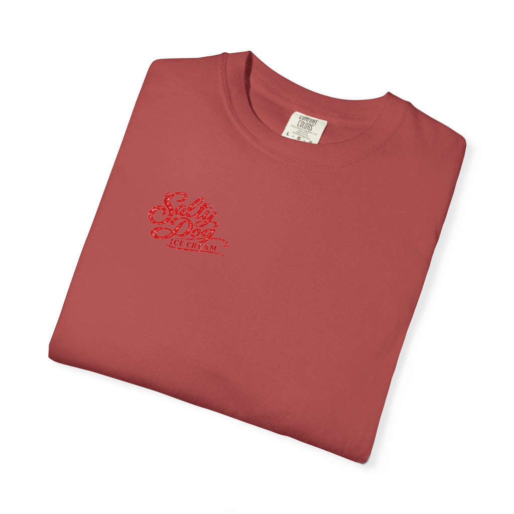 Salty Dog Ice Cream - Unisex Garment-Dyed T-shirt