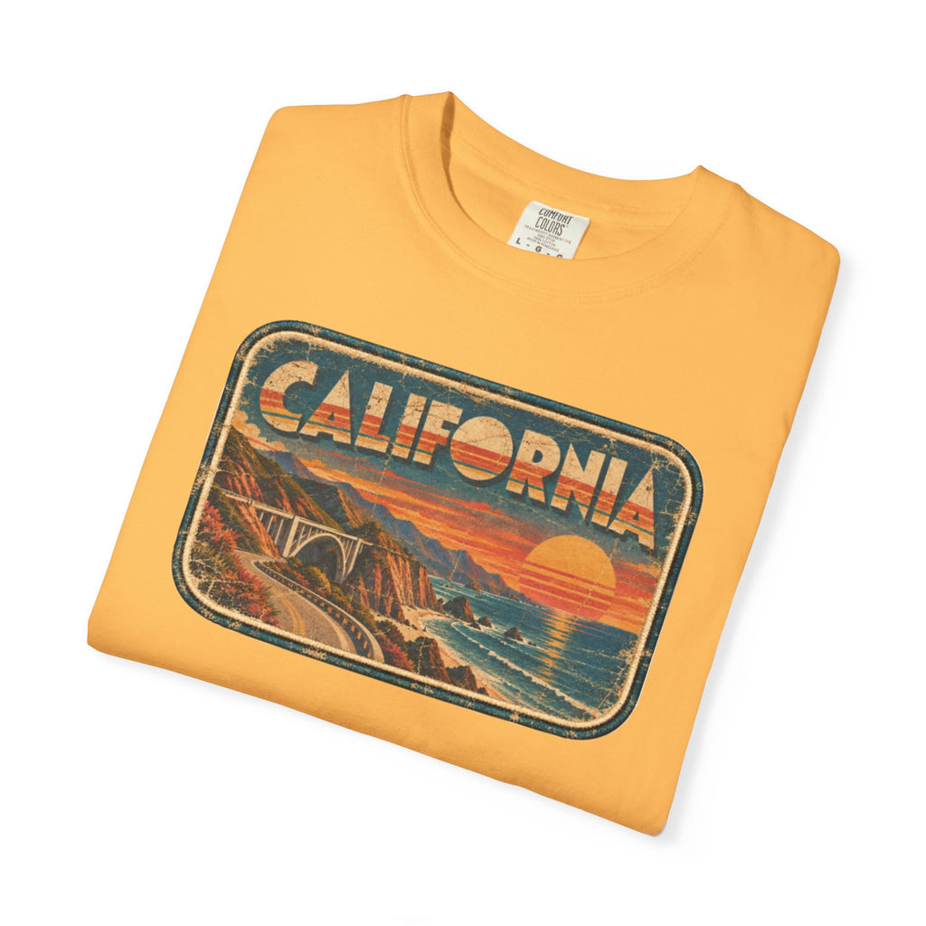 California - Unisex Garment-Dyed T-shirt