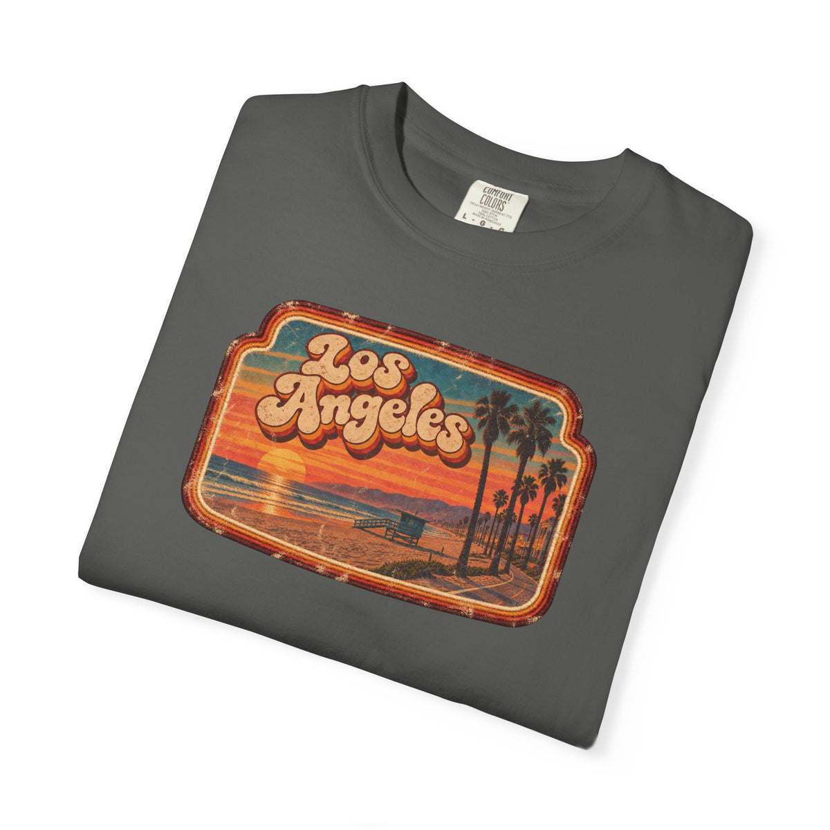 Los Angeles - Unisex Garment-Dyed T-shirt
