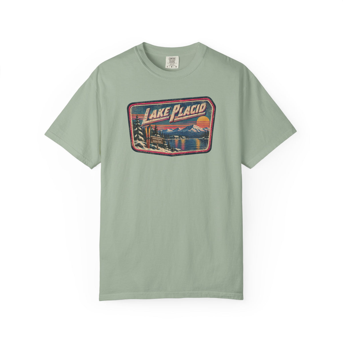 Lake Placid - Unisex Garment-Dyed T-shirt