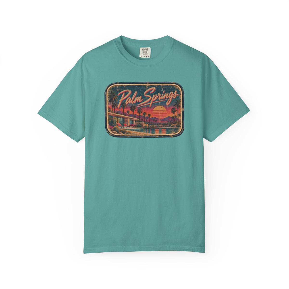 Palm Springs - Unisex Garment-Dyed T-shirt