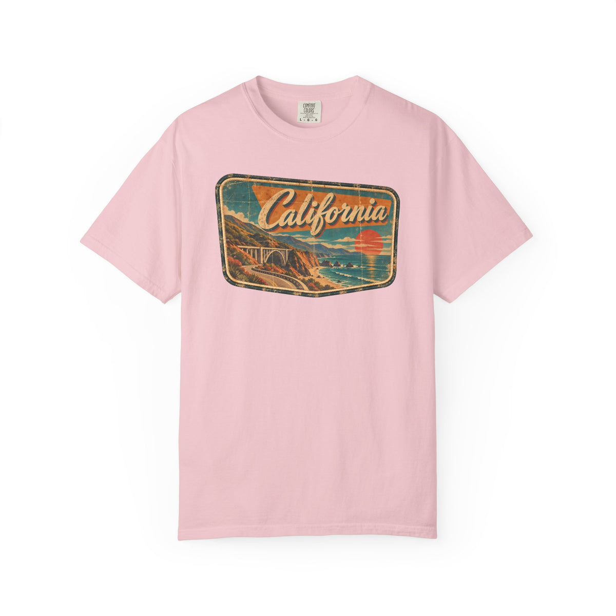 California - Unisex Garment-Dyed T-shirt