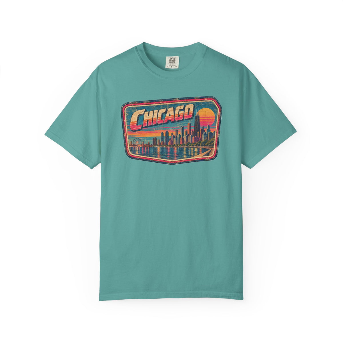 Chicago - Unisex Garment-Dyed T-shirt