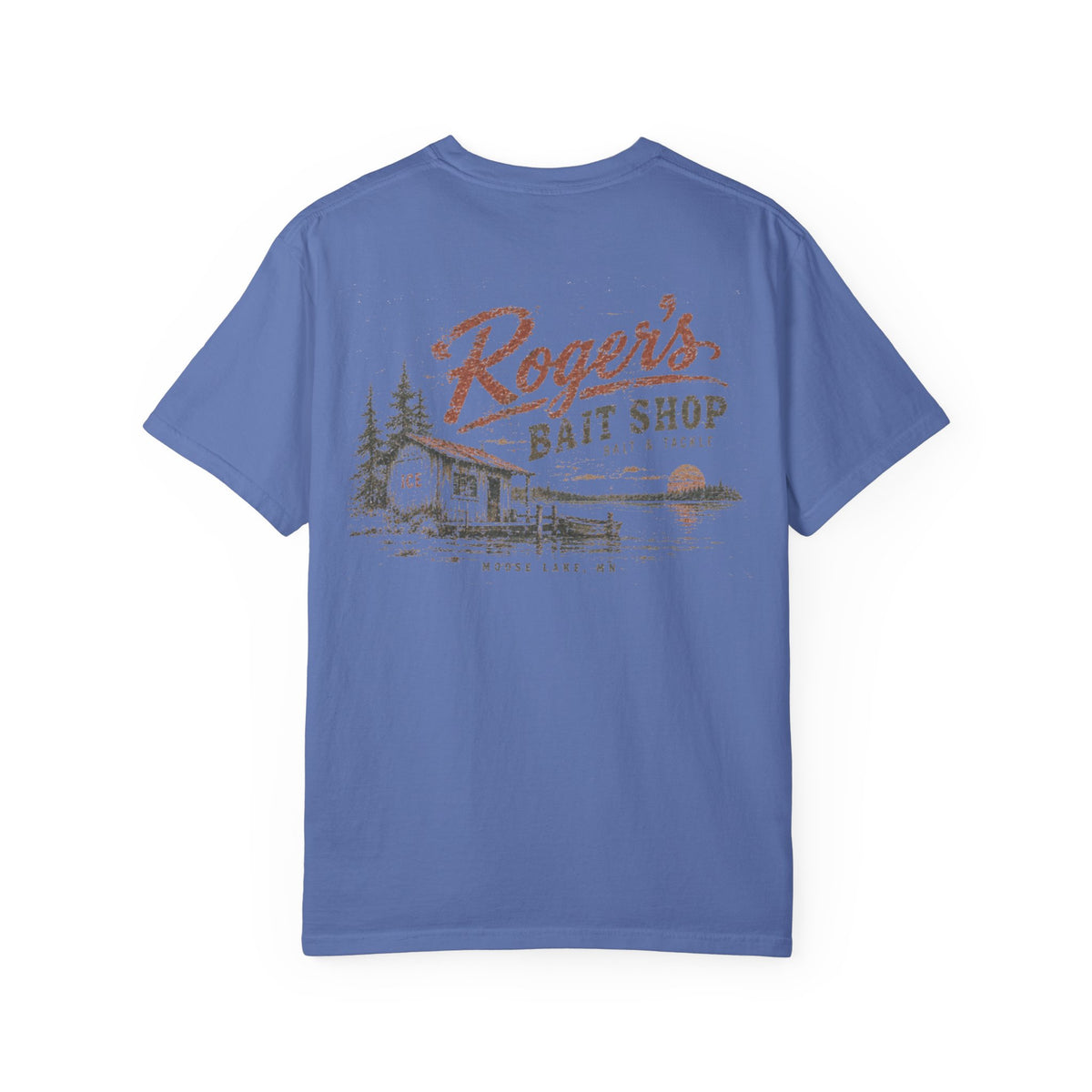Roger's Bait Shop - Unisex Garment-Dyed T-shirt
