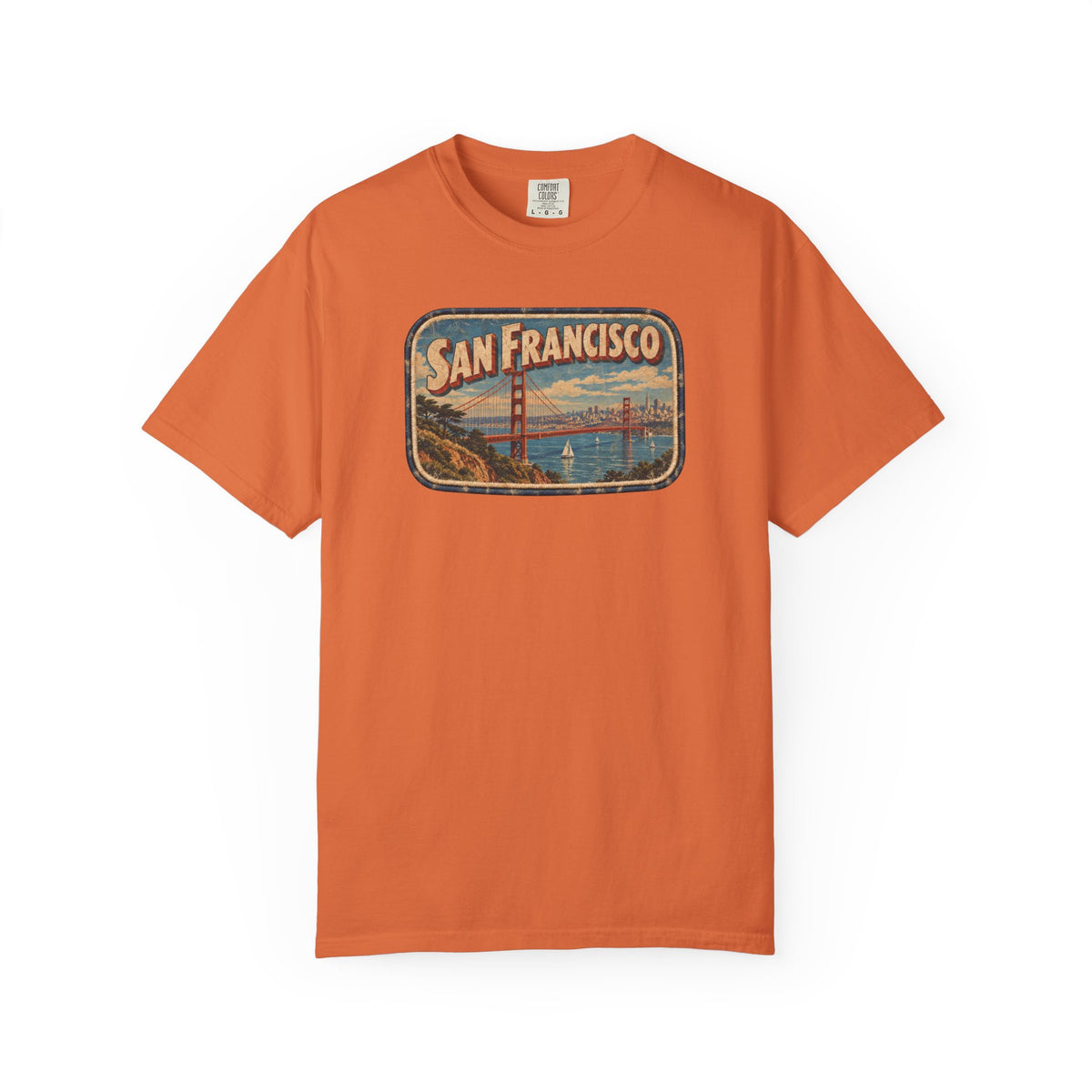 San Francisco - Unisex Garment-Dyed T-shirt