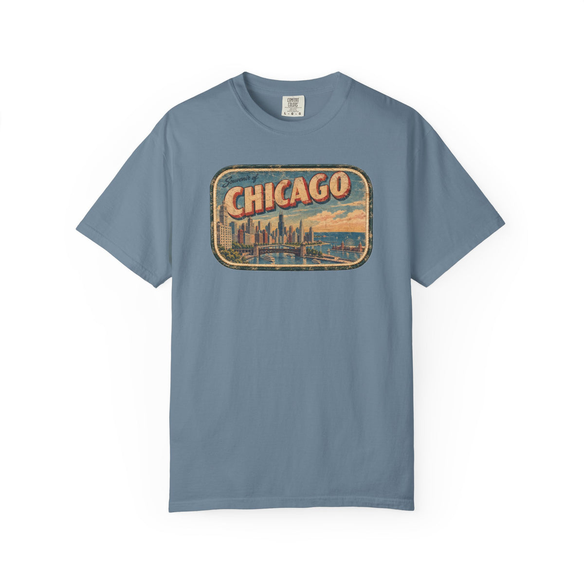 Chicago - Unisex Garment-Dyed T-shirt
