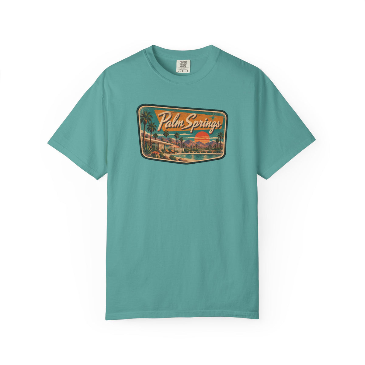 Palm Springs - Unisex Garment-Dyed T-shirt
