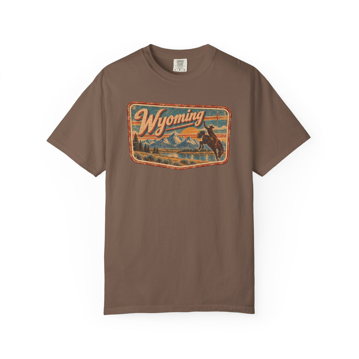 Wyoming - Unisex Garment-Dyed T-shirt