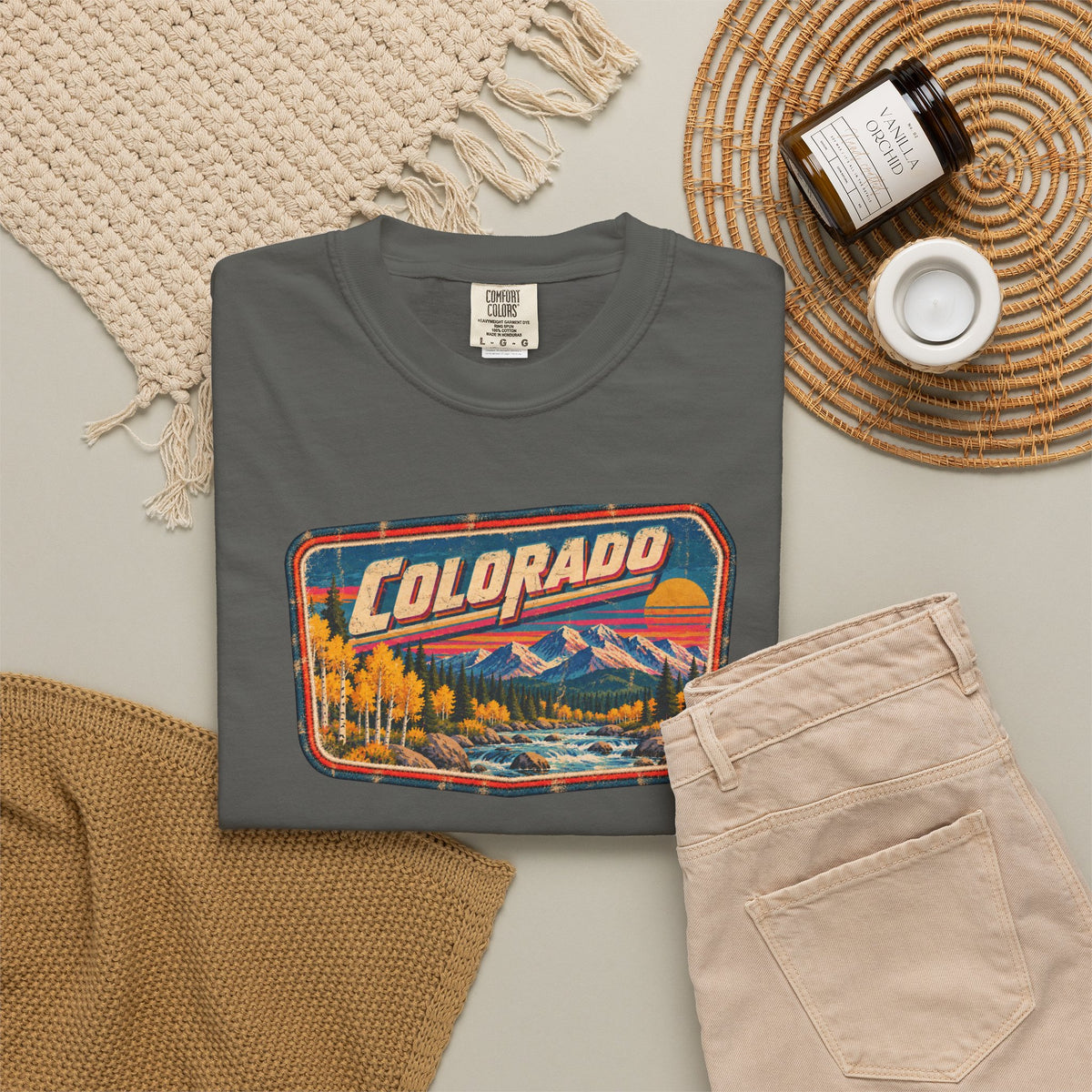 Colorado - Unisex Garment-Dyed T-shirt