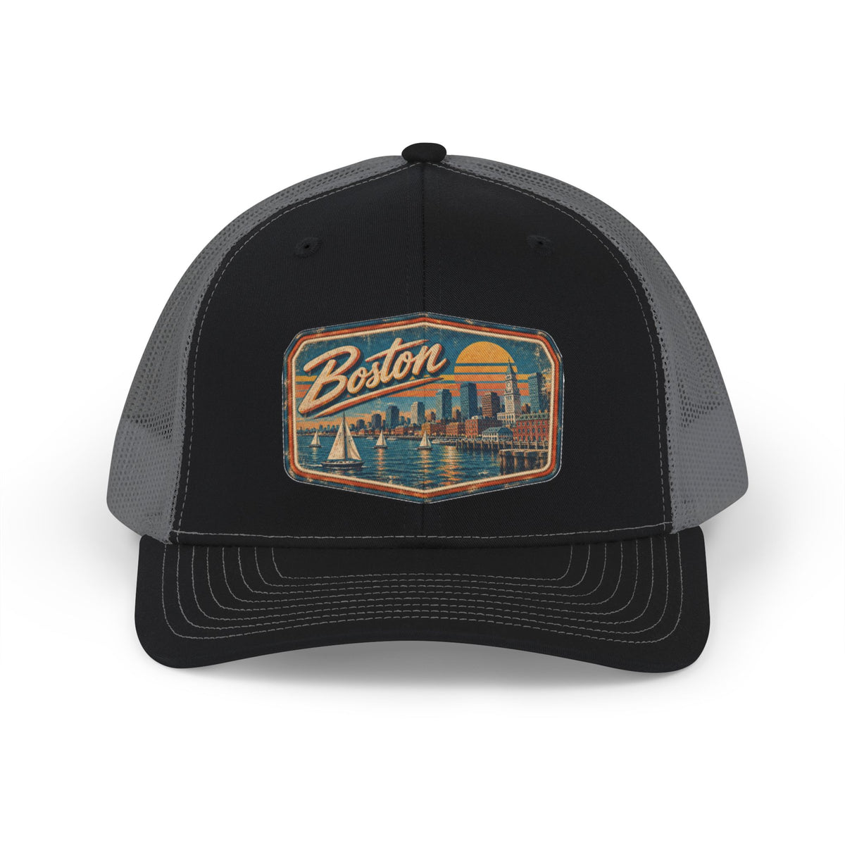 Boston Snapback Trucker Cap