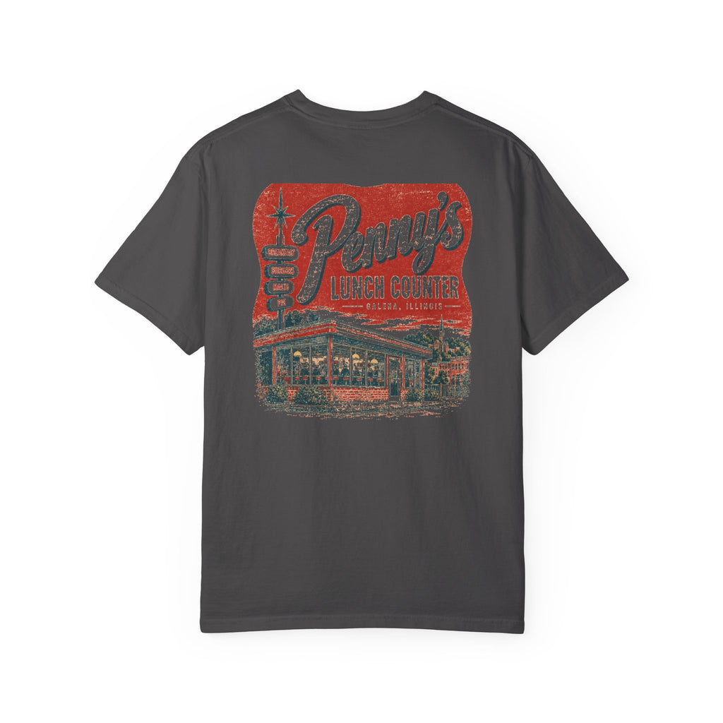 Penny's Lunch Counter - Unisex Garment-Dyed T-shirt