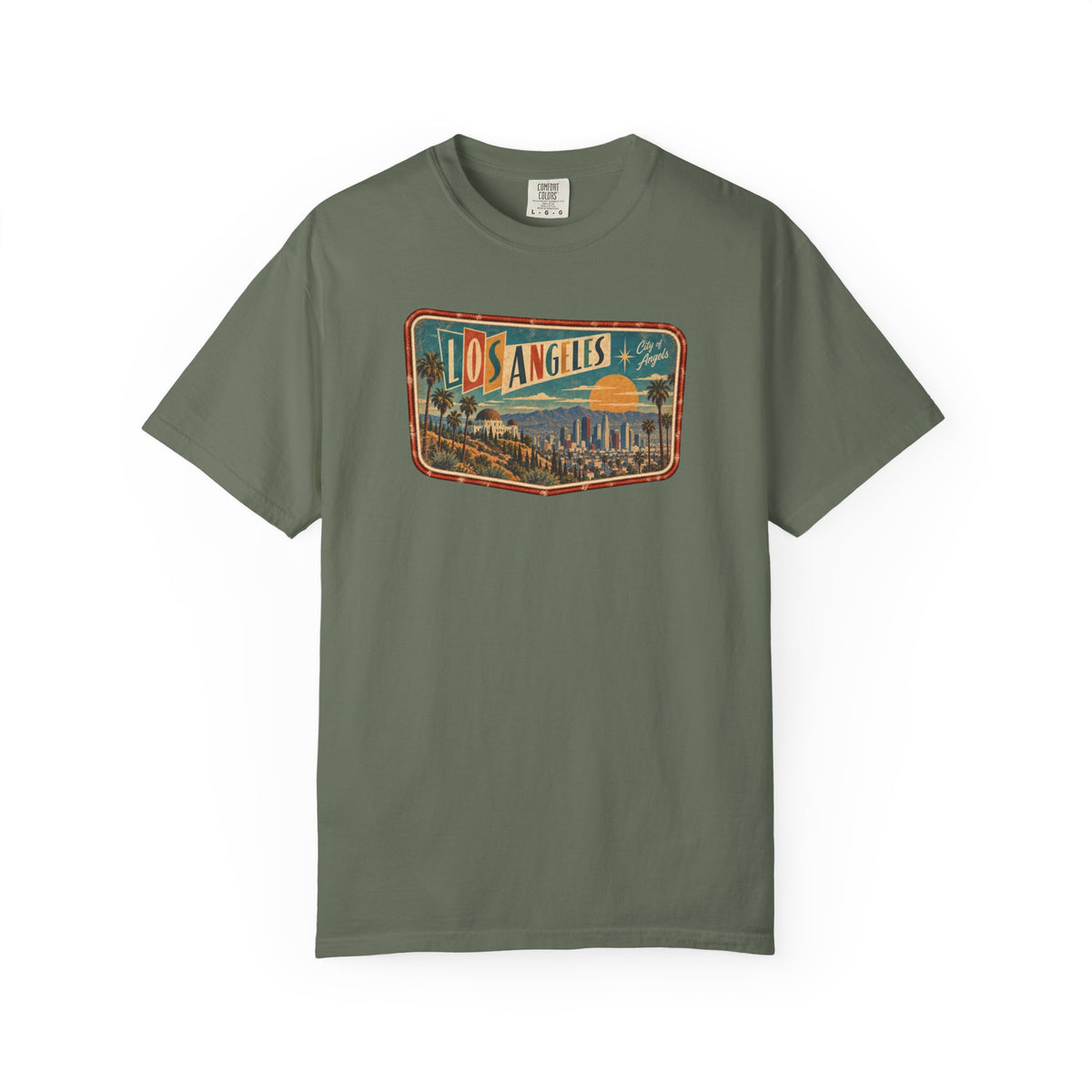 Los Angeles - Unisex Garment-Dyed T-shirt