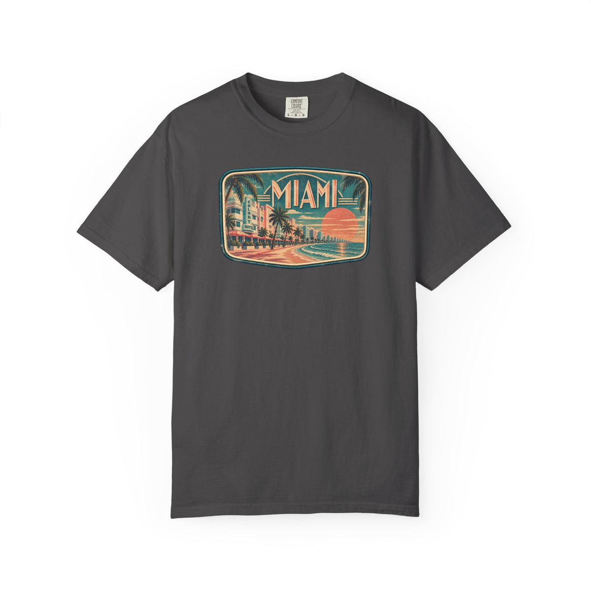 Miami - Unisex Garment-Dyed T-shirt