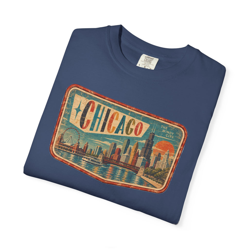 Chicago - Unisex Garment-Dyed T-shirt