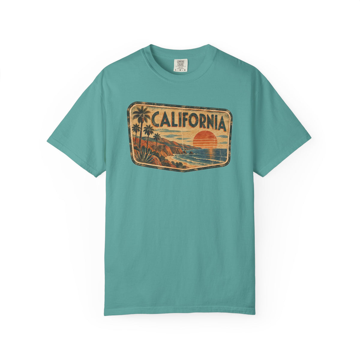 California - Unisex Garment-Dyed T-shirt