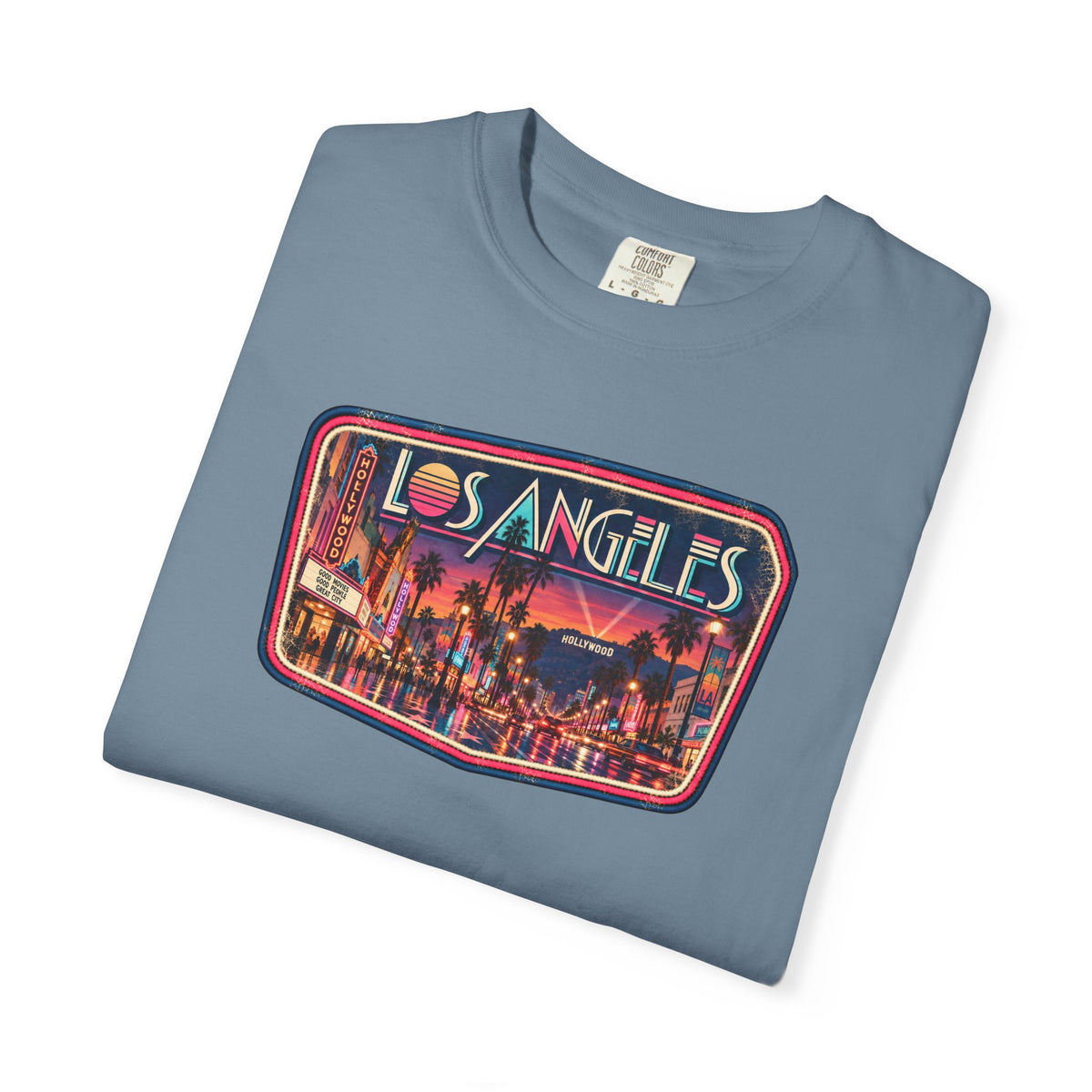 Los Angeles - Unisex Garment-Dyed T-shirt