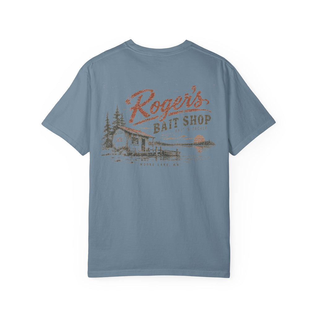 Roger's Bait Shop - Unisex Garment-Dyed T-shirt