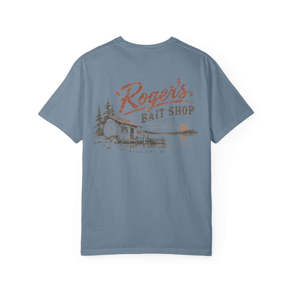 Roger's Bait Shop - Unisex Garment-Dyed T-shirt