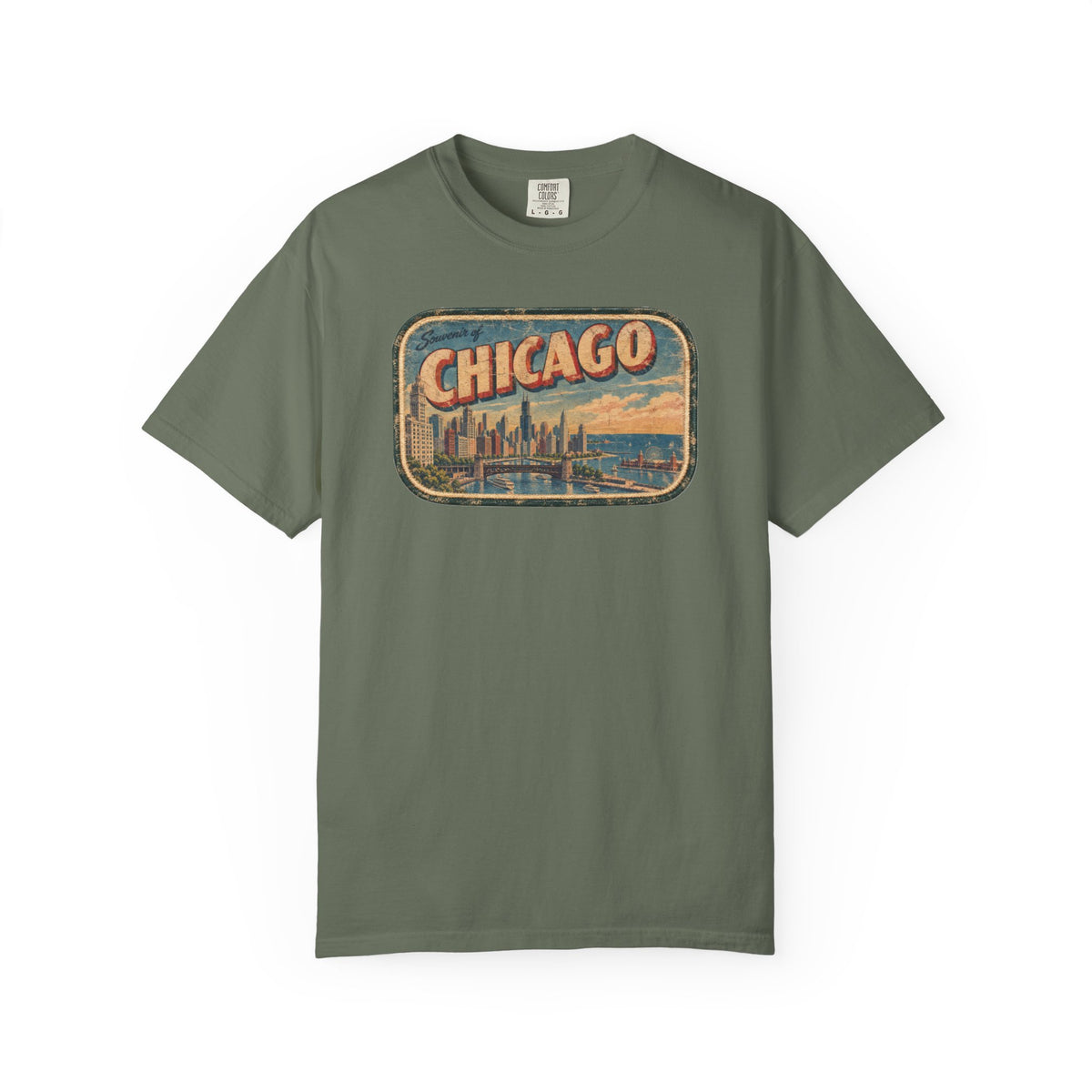 Chicago - Unisex Garment-Dyed T-shirt