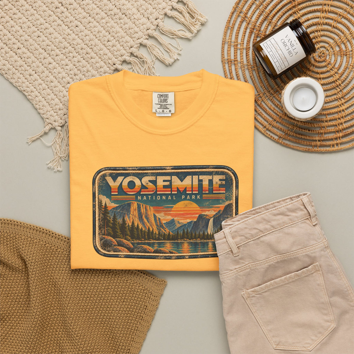 Yosemite - Unisex Garment-Dyed T-shirt
